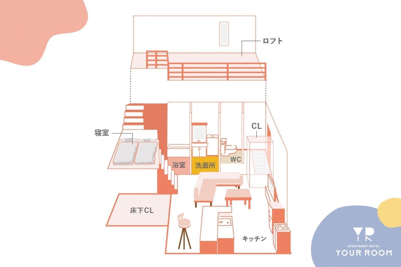 Your Room 熊本駅 Extérieur photo